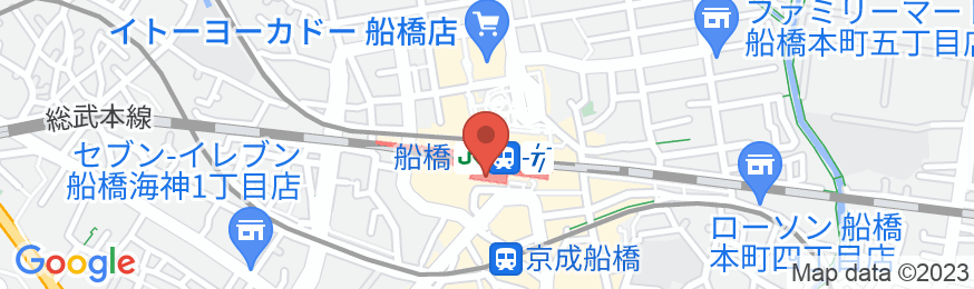 JR東日本ホテルメッツ船橋の地図