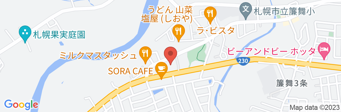 札幌金湯亭ホテル&リゾート Asahi groupの地図
