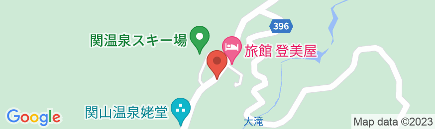 関温泉 中村屋旅館<新潟県>の地図