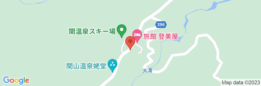 関温泉 中村屋旅館<新潟県>の地図