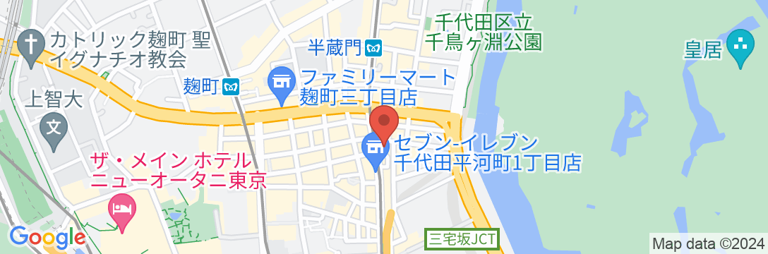 ネストホテル東京半蔵門の地図