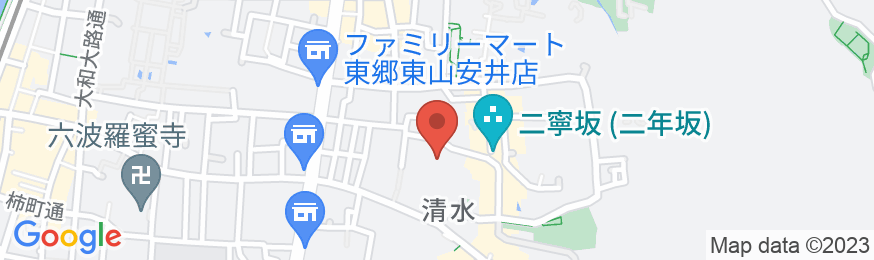 RC HOTEL 京都八坂の地図
