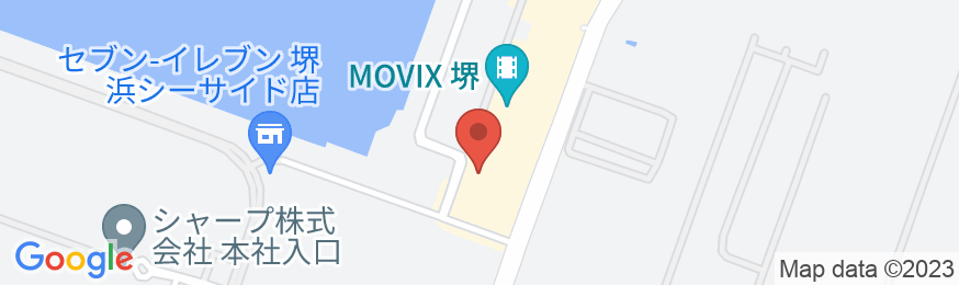 堺浜楽天温泉 祥福の地図