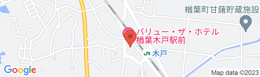 バリュー・ザ・ホテル楢葉木戸駅前の地図