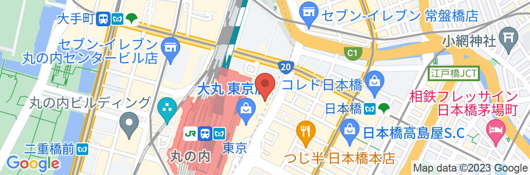 オークウッドプレミア東京の地図