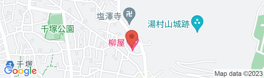 甲州湯村温泉 柳屋の地図