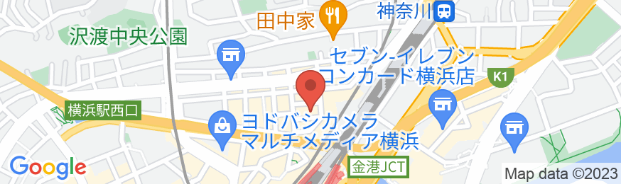 リッチモンドホテル横浜駅前の地図