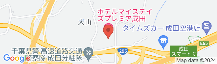ホテルマイステイズプレミア成田の地図