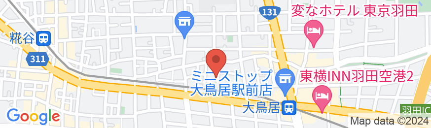 HISAYO’S INNの地図