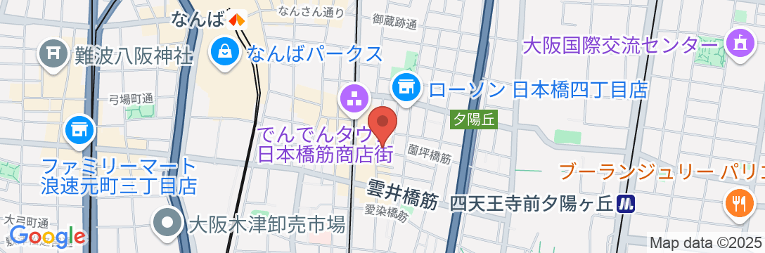 KOMACHI HOTEL<日本橋>の地図