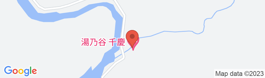 源泉かけ流し露天付離れの温泉宿 湯乃谷千慶の地図