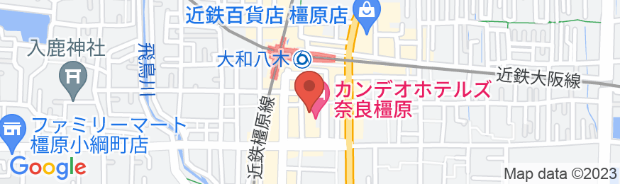 CANDEO HOTELS(カンデオホテルズ)奈良橿原の地図