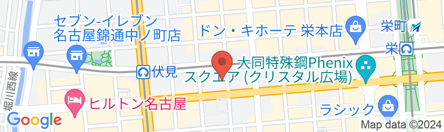 コンフォートホテル名古屋伏見の地図
