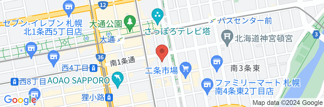 東急ステイ札幌の地図