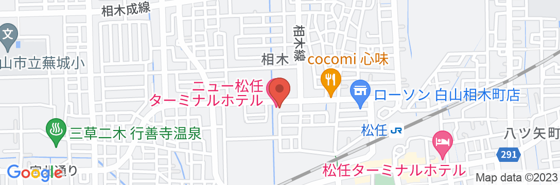ニュー松任ターミナルホテルの地図