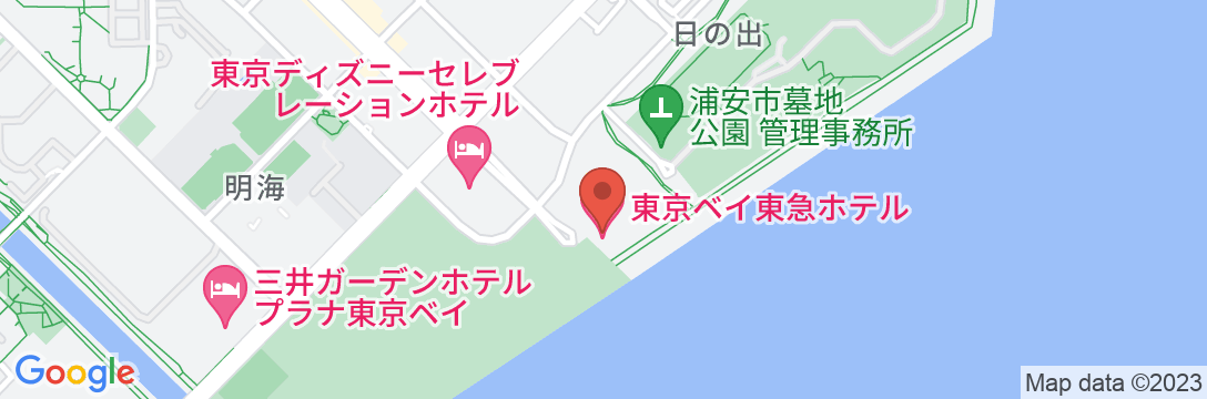 東京ベイ東急ホテルの地図