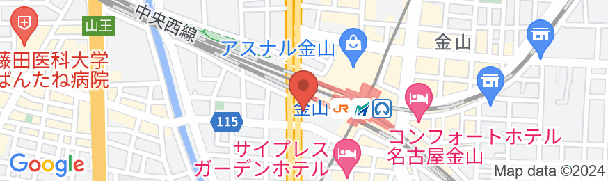 ANAクラウンプラザホテルグランコート名古屋の地図