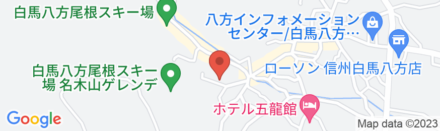 Hakuba プチホテル ロンドールの地図
