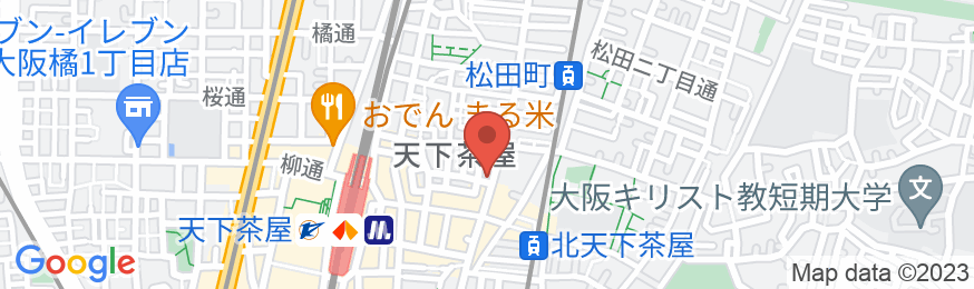 Poshtel Osaka 240の地図