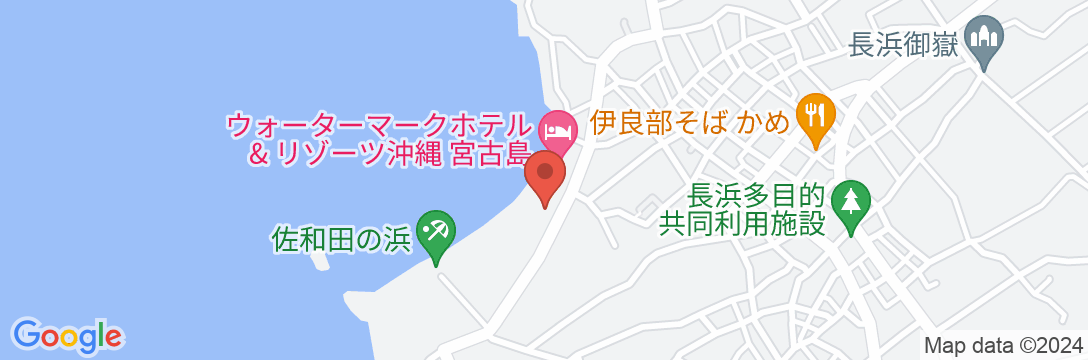 フェリスヴィラスイート伊良部島・佐和田<伊良部島>の地図