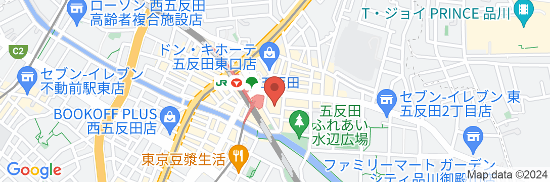 三井ガーデンホテル五反田の地図