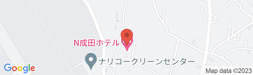 N成田ホテルの地図