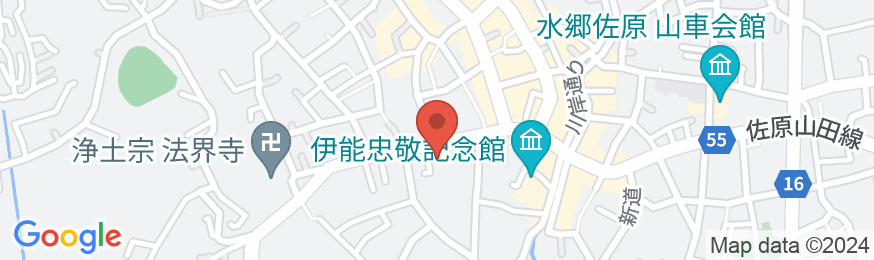 佐原商家町ホテルNIPPONIAの地図