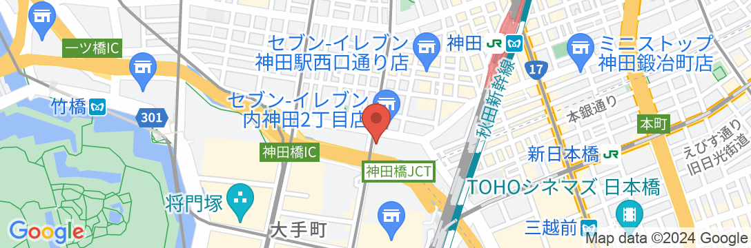 三井ガーデンホテル大手町の地図
