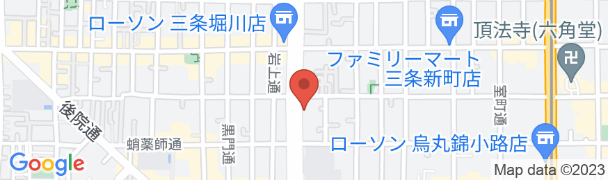 MIMARU京都 二条城の地図