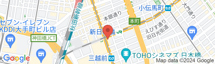 三井ガーデンホテル日本橋プレミアの地図