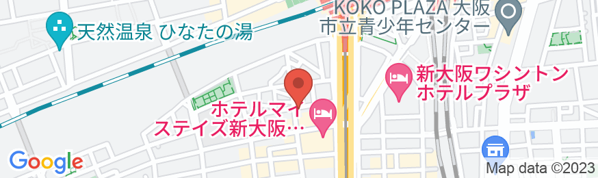 SARASA HOTEL新大阪(サラサ ホテル新大阪)の地図