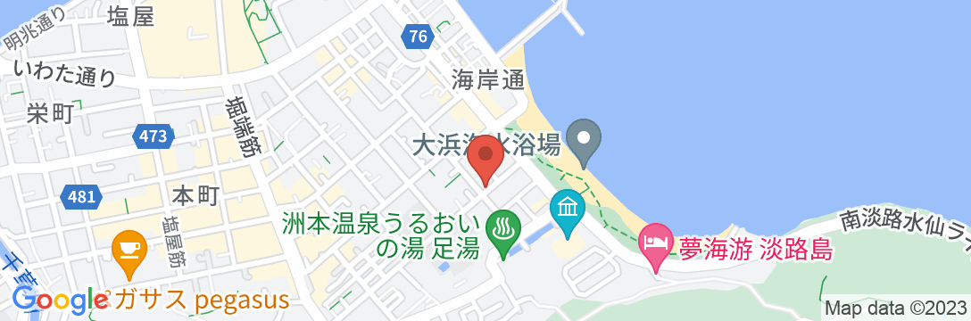 シティー海月<淡路島>の地図