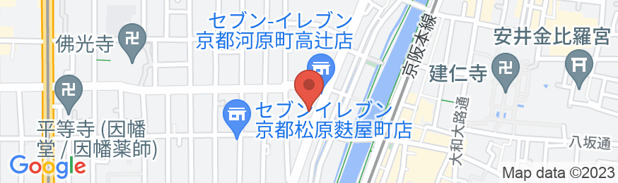 カルタホテル京都祇園の地図