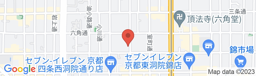 ホテルビスタプレミオ京都 和邸の地図