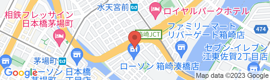 MIMARU東京 日本橋水天宮前の地図