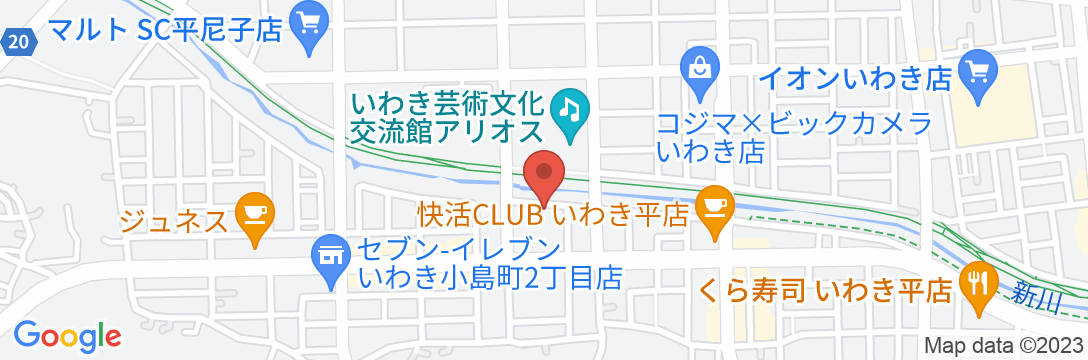 Misaki HOTELの地図
