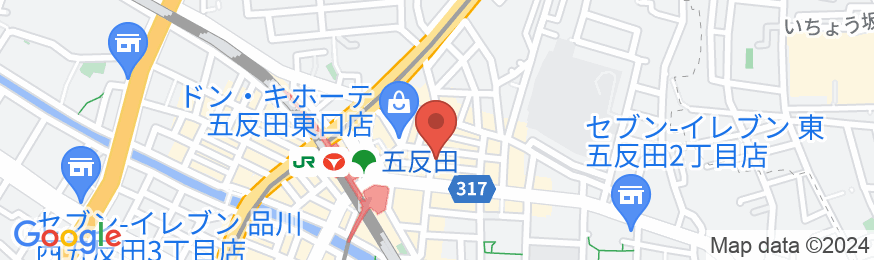 ドシー五反田の地図