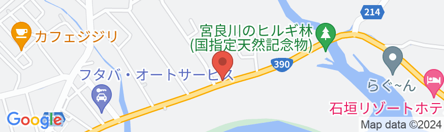 ぱいぬ島リゾート<石垣島>の地図