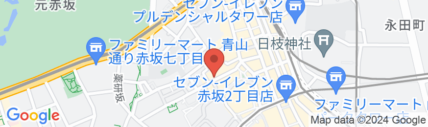 ナインアワーズ赤坂・スリープラボの地図