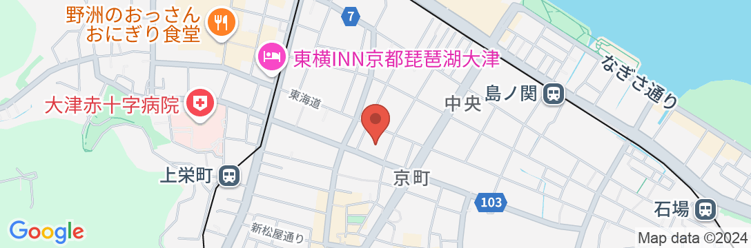 エルミナゲイト京町の地図