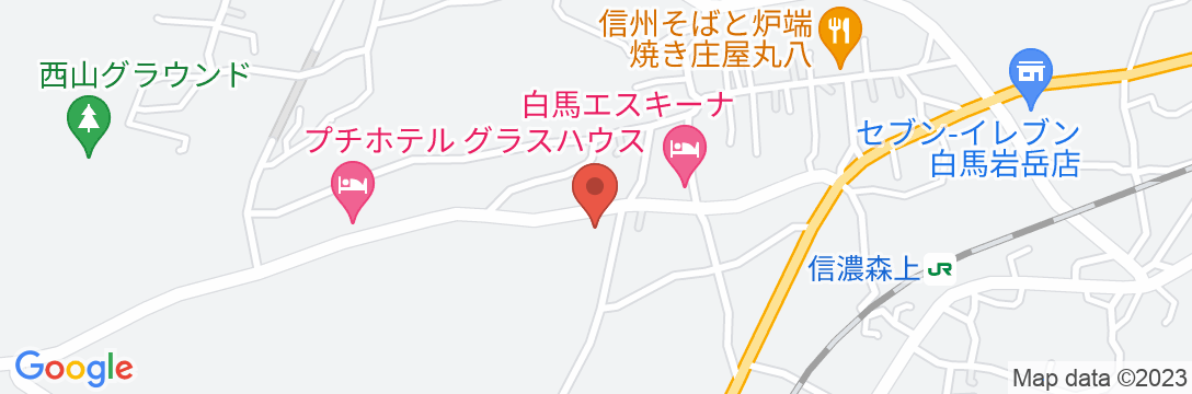 ファミーユ若田の地図