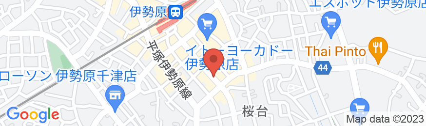 伊勢原第一ホテルの地図