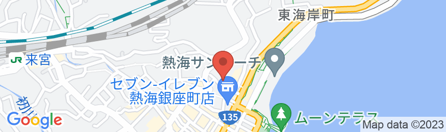 熱海温泉 古屋旅館の地図