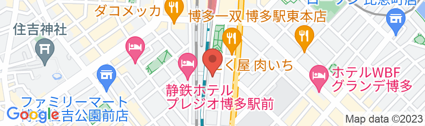 東急ステイ博多の地図