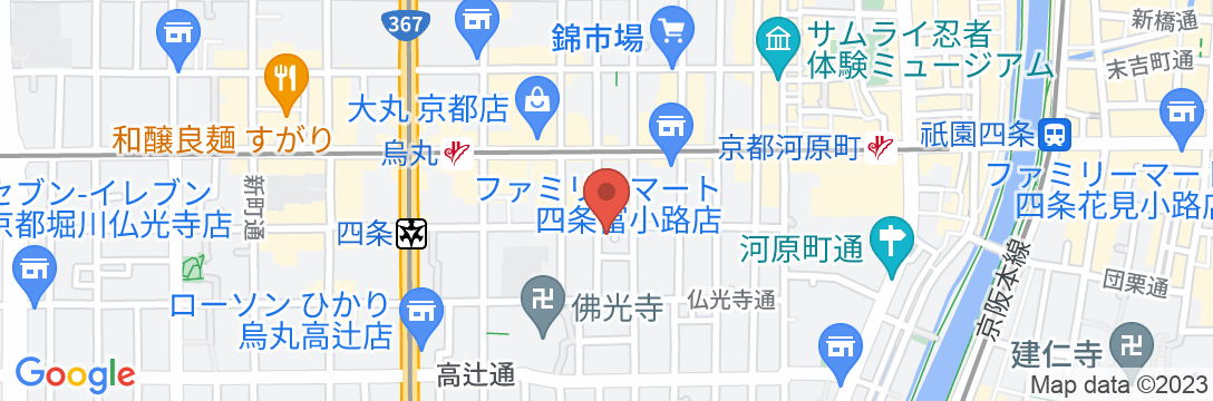 JQヴィラ京都 綾材木の地図