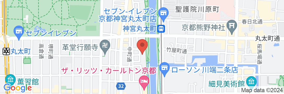 ダイヤモンド京都ソサエティの地図