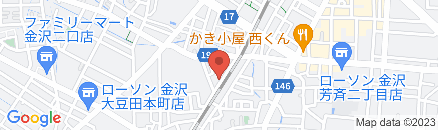 INOVA金沢駅前ホテルSuiteの地図