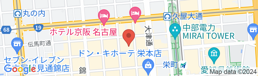 ホテルマイステイズ名古屋錦の地図