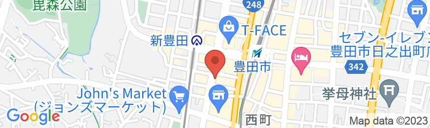 東横INN豊田市駅前の地図