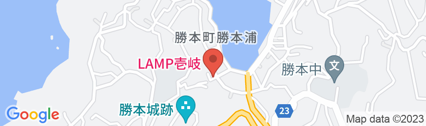 LAMP壱岐<壱岐島>の地図